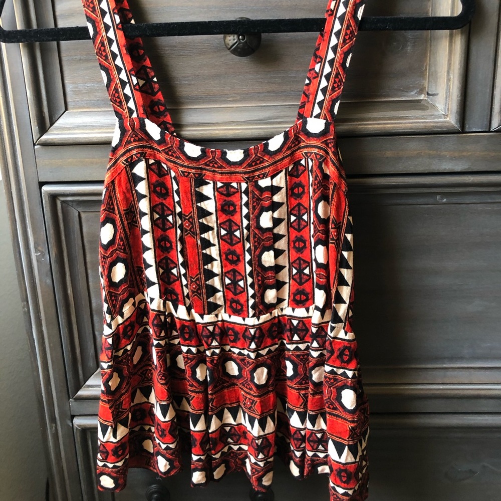 H&M red tank top